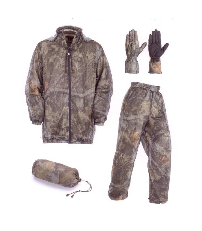CUBRE TRAJE DE CAMUFLAJE GAMO MODELO ARIBE TALLA L