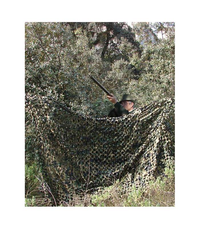 red de camuflaje 3d reversible 170x400cm