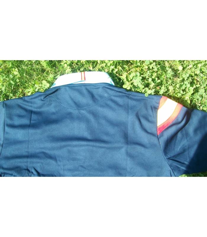 camiseta logo cazarbarato con bandera de España