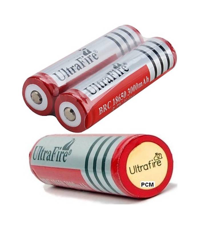 bateria de recambio para trustfire trj16 bc 18650  3000ma nop protegida