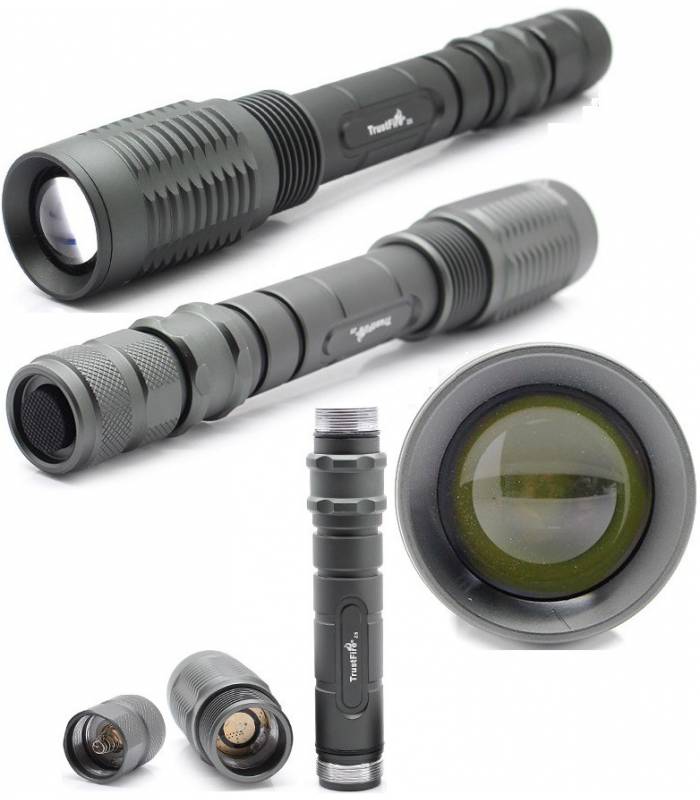 linterna de led de zoom trustfire z5 1300 lumenes