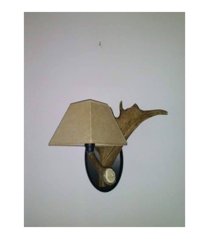 APLIQUE DE PARED EN PALA DE GAMO