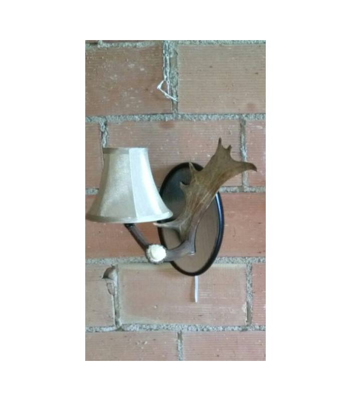 APLIQUE DE PARED EN PALA DE GAMO