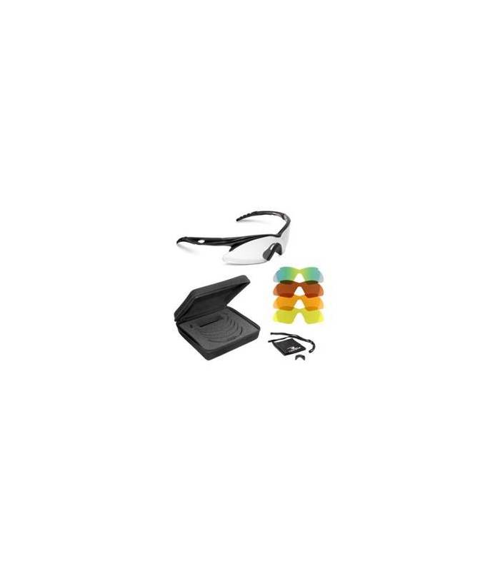 gafas radians para caza y tiro  kit 5 lentes