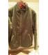 chaqueta jersey duo camo en naranja y verde