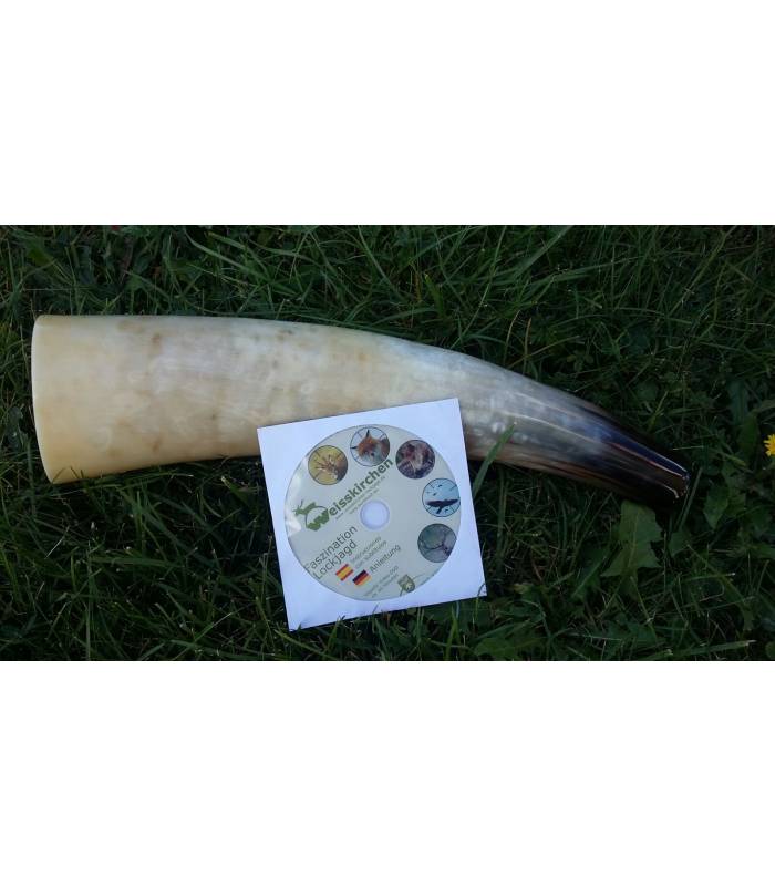 reclamo de ciervo en forma de cuerno