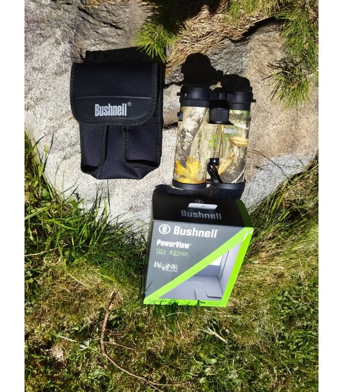 Prismático BUSHNELL POWERVIEW - 10x42 camo