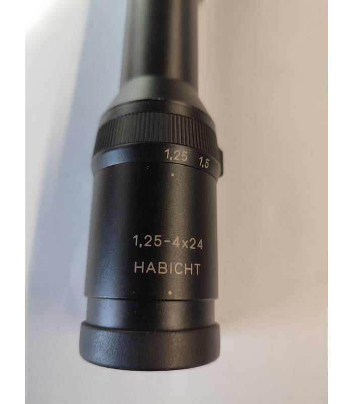 Swarovski habicht 1.25-4x24 retícula iluminada
